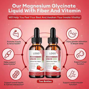 Bổ sung chế độ ăn uống thần kinh và bổ sung giấc ngủ magiê Glycinate magiê chất lỏng giọt với vitamin - Product Image 4