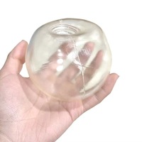 Jouet anti-stress DIY en TPR en forme de boule creuse, fait main, personnalisable, succès viral en ligne pour les jeunes, province du Zhejiang