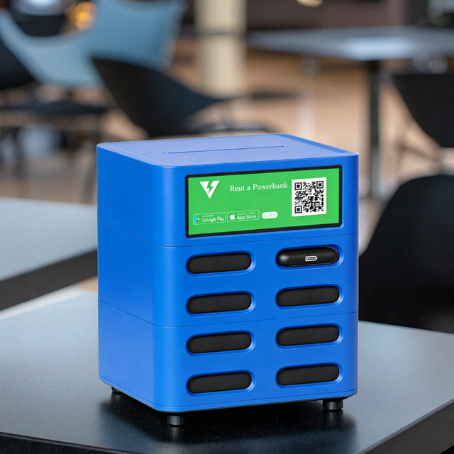 Phone Battery Rental Kiosk Fast Charging Power Station Sharing Power Bank Vending Machine Plastic with Plug for Hotel
