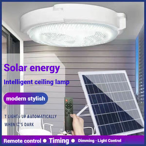 ไฟสปอร์ตไลท์ LED พลังงานแสงอาทิตย์ 6000K แสงเดย์ไลท์ IP66 พร้อมรีโมทคอนโทรล ตัวเรือน ABS ได้รับการรับรองมาตรฐาน CE สำหรับสวนและไฟส่องสว่างภายนอกอาคาร - Product Image 4