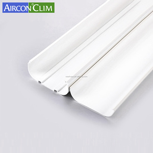 Vente directe usine – Gaine de protection droite en PVC blanc de 2 m pour conduites de <span class=keywords><strong>climatisation</strong></span> et mini-split - Product Image 3