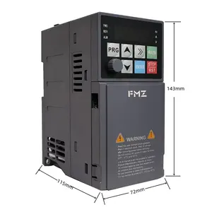 FMZ vfd variable ac frequency drive frequency converter 220v 1-phase to 3-phase 230v vfd 2.2kw vfd inverter