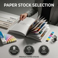 Service d'impression en gros de catalogues, brochures et livrets personnalisés en couleur pour les profils d'entreprise et la présentation de produits