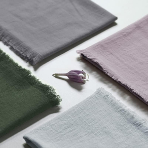 Linge de maison de luxe personnalisable Serviettes en coton faites à la main de haute qualité 100% lin réutilisables et jetables pour un usage domestique - Product Image 5