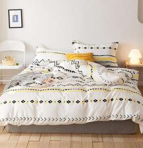 Ropa de Cama Bohemia, Sábanas de Estilo Nórdico, Juegos de Cama Geométricos - Product Image 5