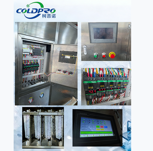 Máquina de Hielo Automática de 1 Tonelada/día, Refrigerada por Agua, con Compresor 6P y Alta Eficiencia para Venta al por Mayor y Supermercados - Product Image 3