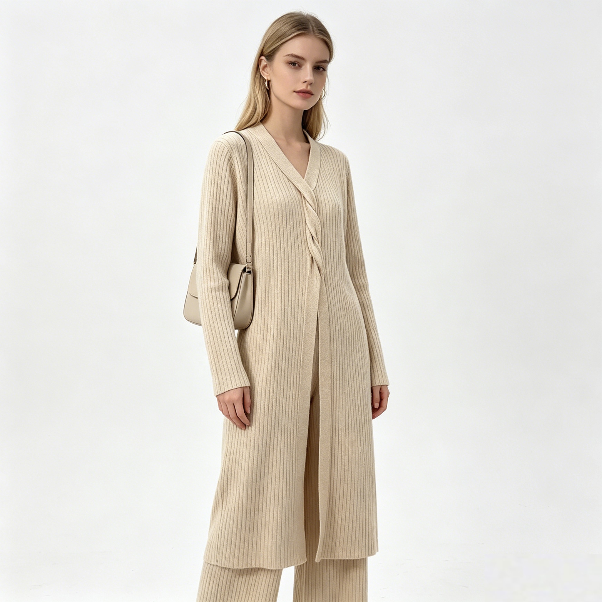 knee length dresses for ladies Sleeveless Sweater Dress Medium