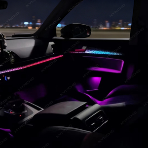 Pour Audi Q5 néon LED voiture lumière ambiante automobile éclairage ambiant 12v éclairage intérieur mise à niveau LED symphonie lumière qui coule - Product Image 6