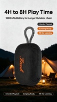 Mini Altavoz Inalámbrico Portátil de 5W, IPX4 Impermeable, Batería de 1800mAh, Bluetooth 5.4, para Campamentos, Viajes, Fiestas y Uso con Computadora