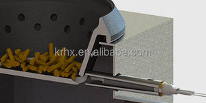 Bougie d'allumage (céramique) 220V 300W pour allumeur de poêle à granulés Ecoteck / Ravelli, bride G3/8 - Product Image 6