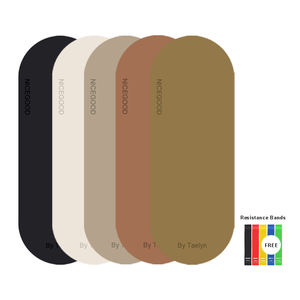 เสื่อโยคะขนาด8มม. เสื่อโยคะโยคะแบบยางด้านเป็นมิตรต่อสิ่งแวดล้อมทำจากหนัง PU ขนาดใหญ่ออกแบบได้ตามที่ต้องการ - Product Image 2