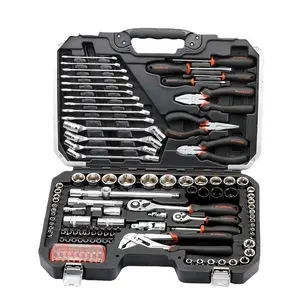 FIXMAN Professional 124 PCS CR-V Full Made Mechanic Maintenance Tool Set