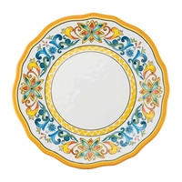 Usine Personnalisée De Luxe Ensembles De Vaisselle De Mélamine Or Vaisselle Ronde Assiettes 11 pouces Bol pour Hôtel De Fête De Mariage
