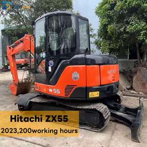<span class=keywords><strong>Hitachi</strong></span> ZX55 5 Ton usato Mini escavatore ZAXIS55 Yanmar motore 2023 componenti del nucleo del modello inclusi - Product Image 6
