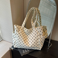 Sac fourre-tout tendance automne 2026 pour femme, grande capacité, polyvalent, portable, à porter à l'épaule ou sous le bras, pour le commerce transfrontalier