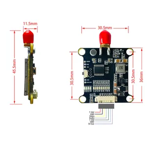 1.2G VTX 800mW 1.6W 9CH FPV Video Transmitter With Antenna For <b>Drones</b> <b>Accessories</b> - Product Image 6