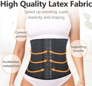 Adjustable <strong>Women</strong> Latex Waist Trainer Cincher Weight Loss Body Shaper Waist Trimmer <strong>Corset</strong> - Product Image 2