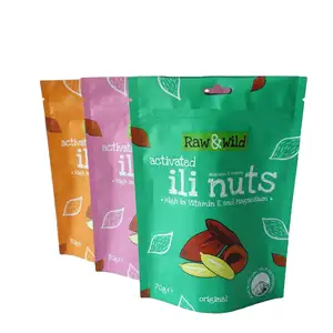 Supplier customize packaging printing seeds plastic bags packaging mylar bags stand up pouch frosted zipper bag