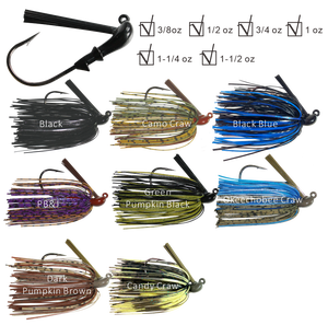 Chất lượng cao không độc hại vonfram Flipping Bass <span class=keywords><strong>Jig</strong></span> với bảo vệ - Product Image 2