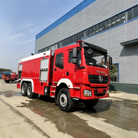 Camion-citerne diesel Shacman H3000 6x4, camion de pompiers, réservoir d'eau de 16 tonnes, véhicule de lutte contre l'incendie haute performance, sauvetage d'urgence