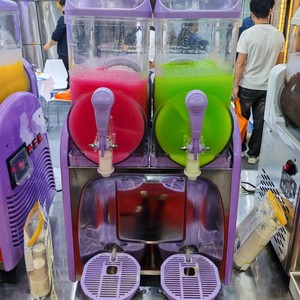 Nouvelle machine à slush commerciale Feter 15L, haute efficacité 350W 220V, matériau ABS de qualité alimentaire, écologique, garantie 1 an pour café - Product Image 5
