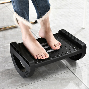 Adjustable Footrest Footstool Ergonomic Massage Support For Office And Pregnancy Use Semicircular Design - Product Image 2