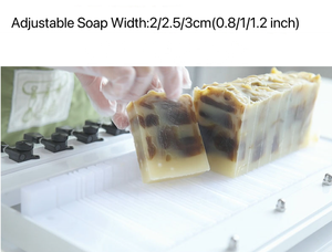 Coupe-savon à fil réglable à 8 fils, trancheuse à fil, outil de découpe de pain <span class=keywords><strong>pour</strong></span> la fabrication de savon, de fromage et de beurre - Product Image 6