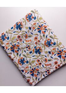 Tela de Algodón Estampada a Mano por Metros, Textil Suave y Transpirable para Confección de Vestidos, Decoración del Hogar y Múltiples Usos OEM ODM - Product Image 5