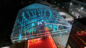 Tienda de jardín <span class=keywords><strong>mobi</strong></span> tente de Foire Commerciale boda evento Fiesta de Foire Commerciale mariage carpa - Product Image 2