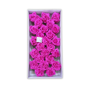 5 capas 25 unids/caja Jabón perfumado Floral pétalos de rosa cuerpo para el Día de San Valentín aniversario Día DE LA MADRE jabón de baño rojo rosas regalos - Product Image 2