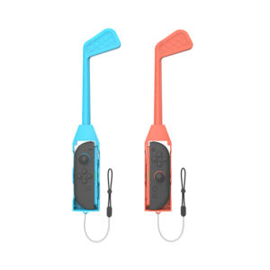 Accessoires pour club de <span class=keywords><strong>golf</strong></span> (lot de 2) pour Nintendo Switch 2 jeux de <span class=keywords><strong>golf</strong></span>, poignée de manette Joy-Con pour <span class=keywords><strong>Mario</strong></span> <span class=keywords><strong>Golf</strong></span>-Super Rush Sports Game - Product Image 1