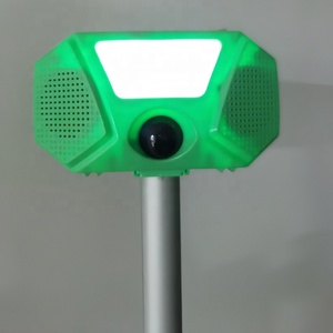Répulsif multifonctionnel pour animaux, répulsif à ultrasons solaire pour rats, répulsif à ultrasons à fréquence variable pour oiseaux - Product Image 2