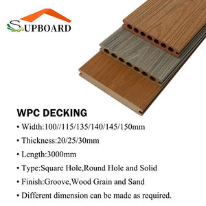 Hervorragende rutsch feste Leistung Außen deck Wpc Material Holzboden Kunststoff - Product Image 4