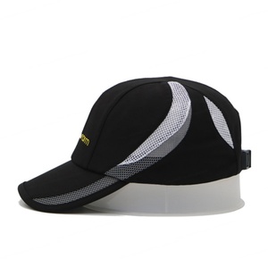 Gorras deportivas no estructuradas de secado rápido con logotipo bordado personalizado, gorra deportiva transpirable de béisbol - Product Image 4