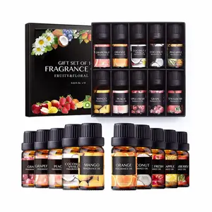 DIY Mehrzweck Premium Aroma therapie Fruchtiges Duftöl Set für Kerzen seife Aroma Perle Bade bomben Parfüm Lip gloss Herstellung
