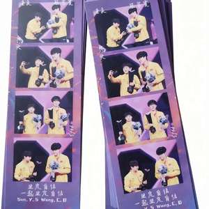 Fournisseur d'usine de bandes de films photo, nouvelle impression personnalisée, marque-pages en bande photo Kpop - Product Image 6