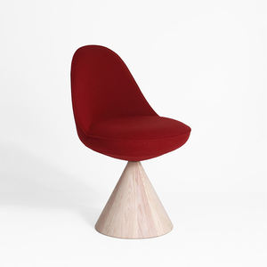 <span class=keywords><strong>Chaise</strong></span> <span class=keywords><strong>de</strong></span> salle à manger ergonomique convertible <span class=keywords><strong>scandinave</strong></span> contemporaine, écologique, base pivotante à 360°, siège en tissu doux, pieds en bois massif - Product Image 2