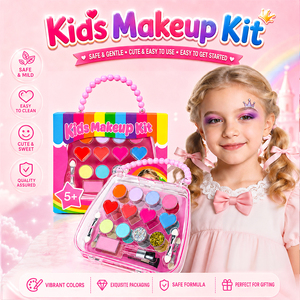 Kit de Maquillaje Real con Brillantina Multicolor <span class=keywords><strong>para</strong></span> <span class=keywords><strong>Niñas</strong></span>, Pintura Facial Lavable No Tóxica <span class=keywords><strong>para</strong></span> Fiestas de <span class=keywords><strong>Halloween</strong></span>, Regalo <span class=keywords><strong>para</strong></span> Festivales - Product Image 5