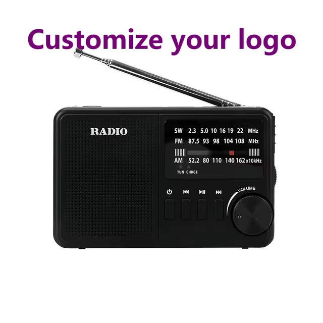 Factory Custom Digital Tuning Portable Multi Band Radio AM FM SW Shortwave Emergency Survival Travel Camping