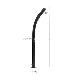<span class=keywords><strong>Douche</strong></span> extérieure <span class=keywords><strong>solaire</strong></span> ronde incurvée en PVC <span class=keywords><strong>20L</strong></span> - Product Image 1