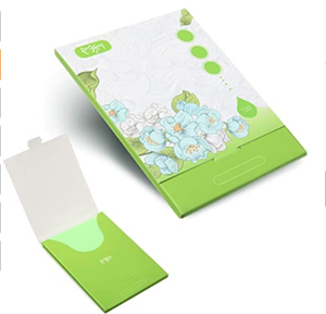 50 גיליונות/חבילה טבעי שמן רקמות סופגים פרימיום באיכות פנים סופג גיליונות נייד שמן סופג נייר איפור הוכחת פנים - Product Image 1