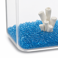 Mini aquarium de bureau en blocs de construction pour poissons Betta de Thaïlande, micro-aquarium paysager pour la maison et le salon