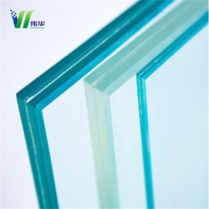 Verre de bâtiment de sécurité feuilleté trempé taille personnalisée verre feuilleté trempé Pvb clair <span class=keywords><strong>prix</strong></span> par mètre carré - Product Image 1