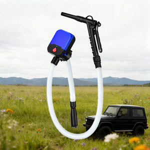 Pompe de transfert de carburant électrique portable certifiée ATEX, conception en plastique anti-fuite, équipement de service pétrolier 3,8 GPM 0,5% - Product Image 4