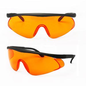 نظارات واقية من الضوء ANSI Z87.1 UVC نظارات أمان بحجب الضوء الأزرق مع معابد قابلة للتعديل - Product Image 6