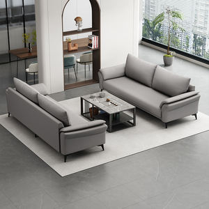 Muebles de Oficina Modernos de Lujo, Muebles Comerciales, Sofá Esquinero, Sofá Ejecutivo de Oficina, Sofá de Oficina Moderno de Cuero - Product Image 6