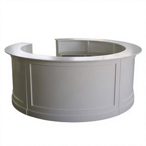 โต๊ะบาร์ไม้ทรงกลมขนาด 8 ฟุต - Product Image 1