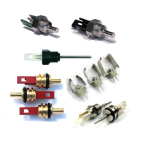 Sonda de Termistor NTC de Acero Inoxidable 304 con Rosca, Resistente al Agua IP68, para Calderas, Sensor de Temperatura NTC 3950 de 10k