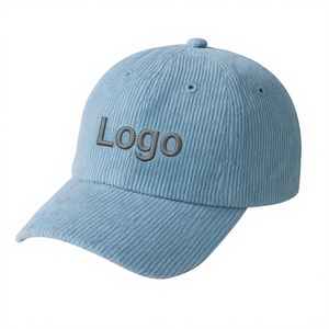 หมวกเบสบอลผ้าคอร์ดูรอย 6 แผง ขายส่ง ปักลายตามสั่ง - Product Image 5