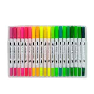 Ensemble <span class=keywords><strong>de</strong></span> stylos à double pointe pour enfants, Non toxique, séchage rapide, lavable, 100 couleurs, marqueurs <span class=keywords><strong>de</strong></span> coloriage, <span class=keywords><strong>croquis</strong></span> - Product Image 5